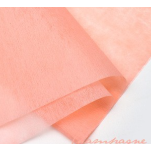 Non Woven Flower Wrapping Paper Champagne 33 Sheets